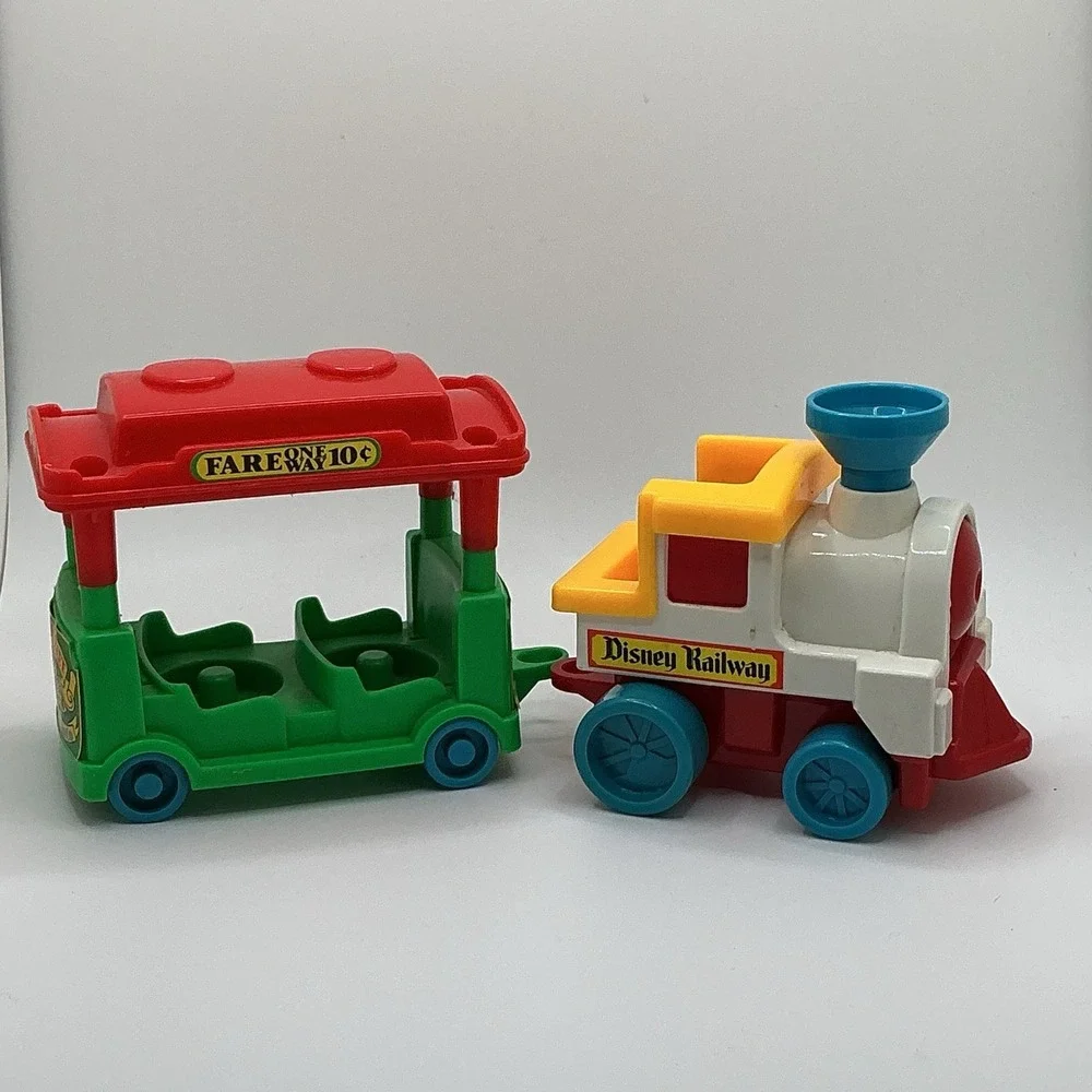 Disney Railway Toy Train‎ Cars Vintage